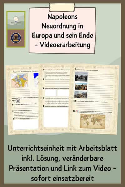 Cover – Napoleons Neuordnung in Europa und sein Ende