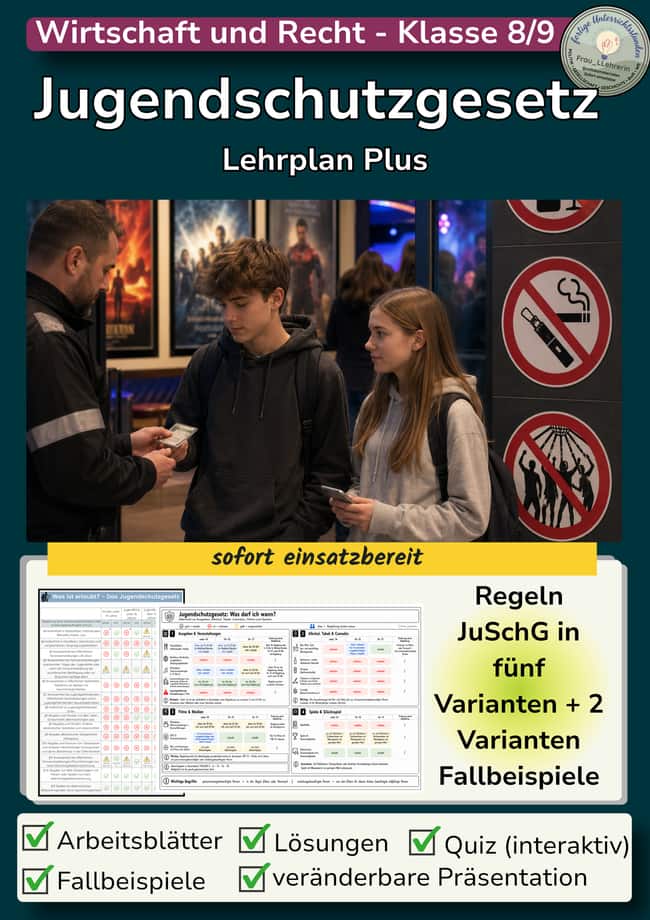 Vorschau – Jugendschutzgesetz | fünf Varianten – Seite 1