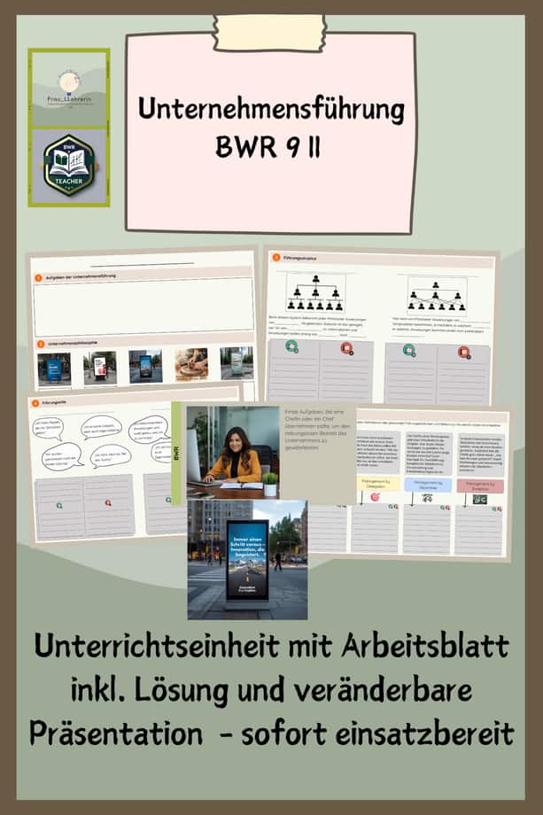 Vorschau – Unternehmensführung BWR 9 II – Seite 1