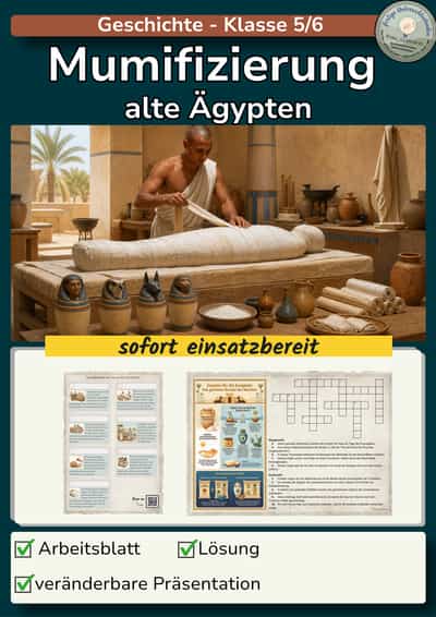 Cover – Mumifizierung im alten Ägypten