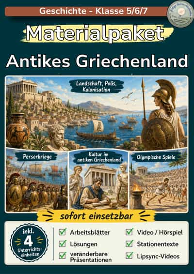 Cover – Antikes Griechenland | Materialpaket