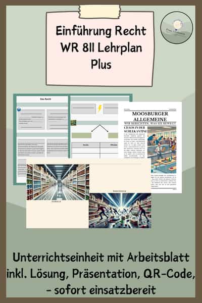 Cover – Recht Einführung WR 8/9