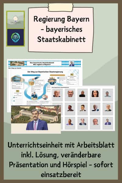 Cover – Bayerische Staatsregierung: Staatskabinett