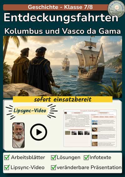 Cover – Entdeckung Amerika - Europäische Entdeckungsfahrten | Kolumbus