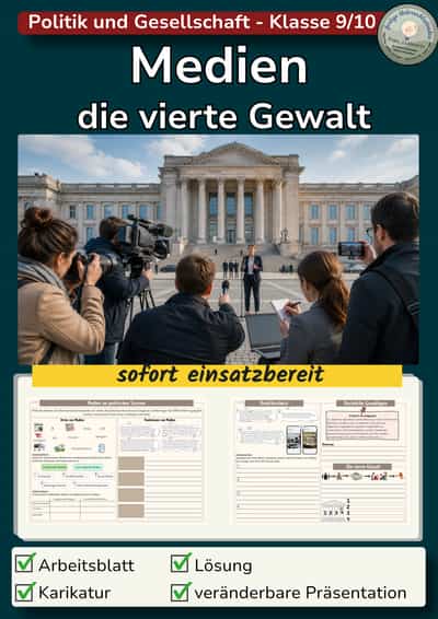Cover – Medien im politischen System - die vierte Gewalt