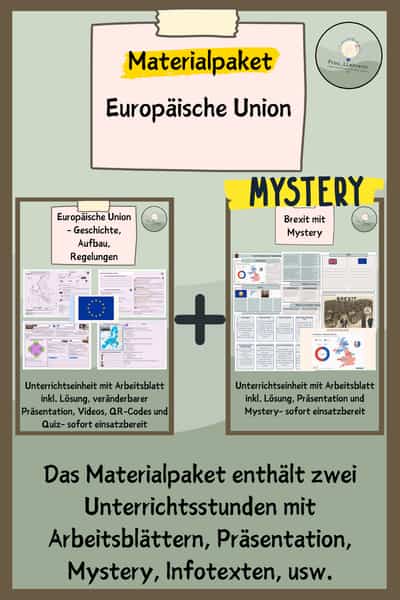 Cover – Europäische Union (EU) Materialpaket