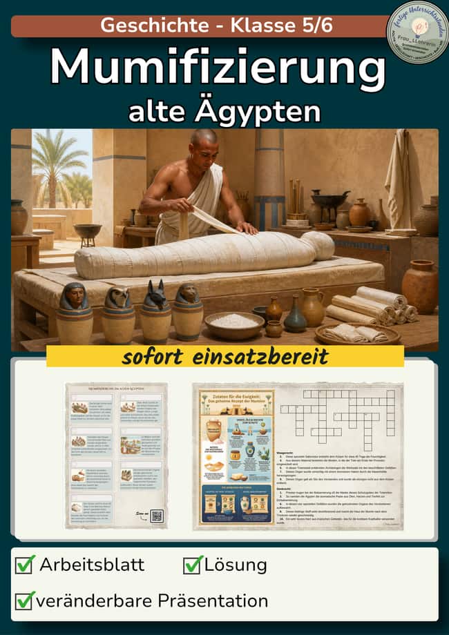Vorschau – Mumifizierung im alten Ägypten – Seite 1