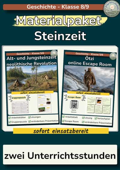 Cover – Steinzeit | Materialpaket