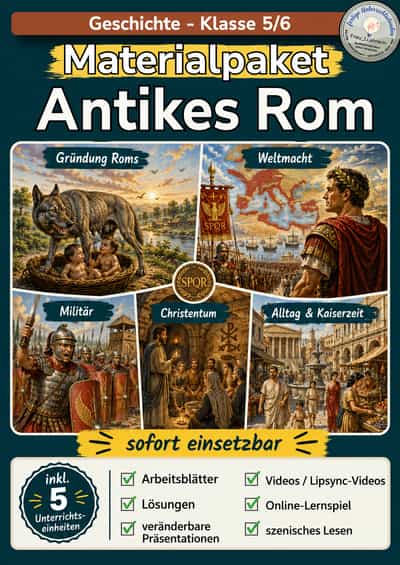 Cover – Antikes Rom | Materialpaket