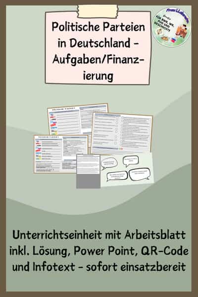 Cover – Politische Parteien in Deutschland