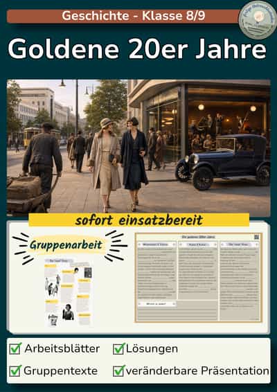 Cover – Goldene 20er (zwanziger) Jahre