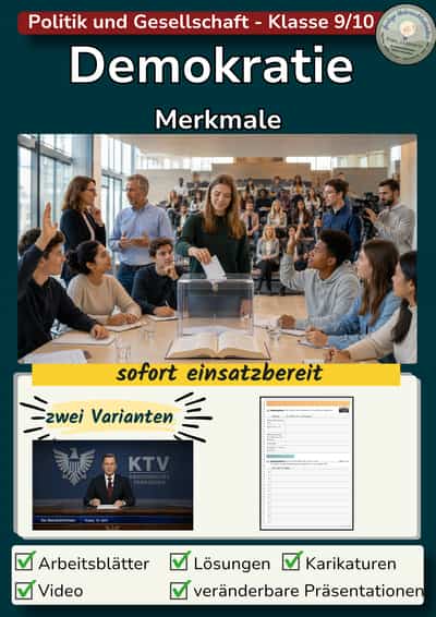 Cover – Demokratie - Merkmale