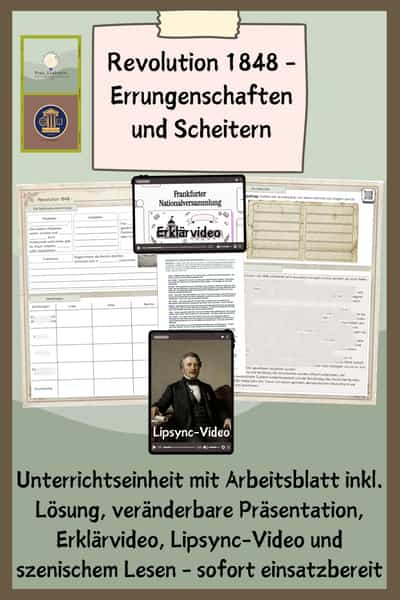 Cover – Revolution 1848 - Errungenschaften und Scheitern