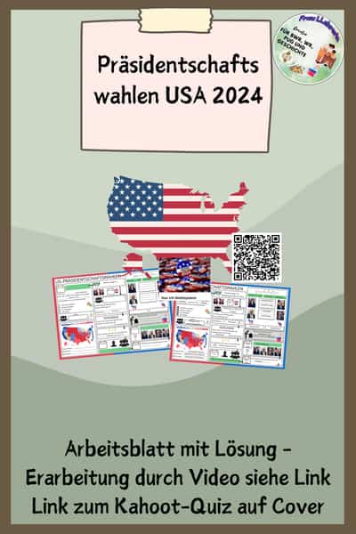 Cover – Wahlen USA 2024 AB mit Lösungen