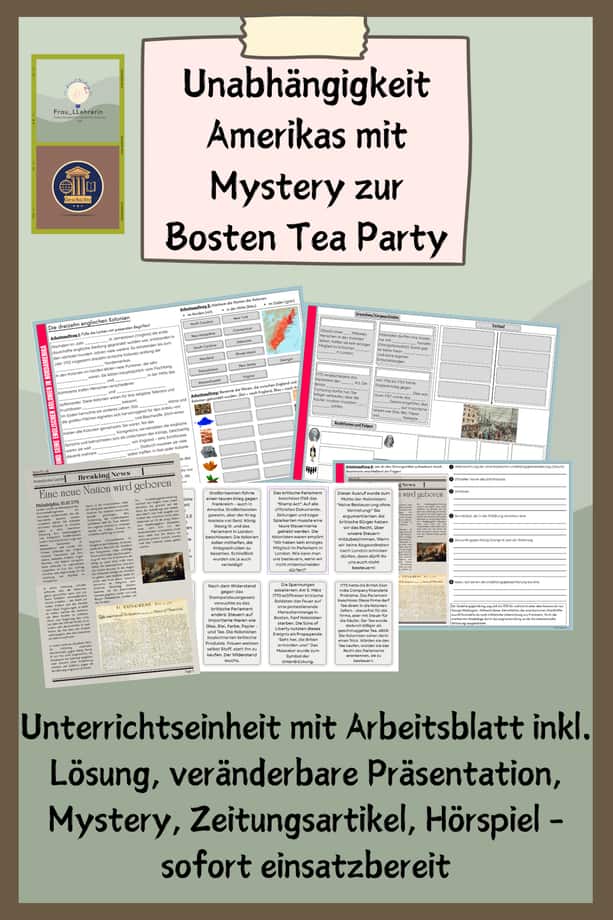 Vorschau – Unabhängigkeit Amerikas - mit Mystery – Seite 1