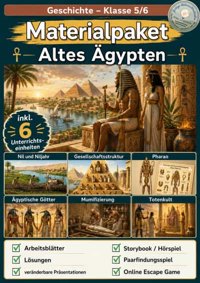 Cover – Altes Ägypten | Materialpaket