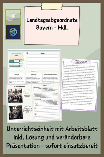 Cover – Landtagsabgeordnete Bayern - MdL