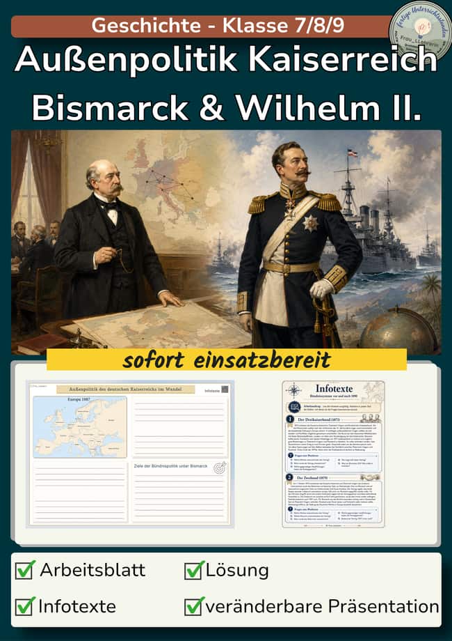 Vorschau – Erster Weltkrieg - Vorgeschichte, Beginn und Verlauf | Materialpaket – Seite 1