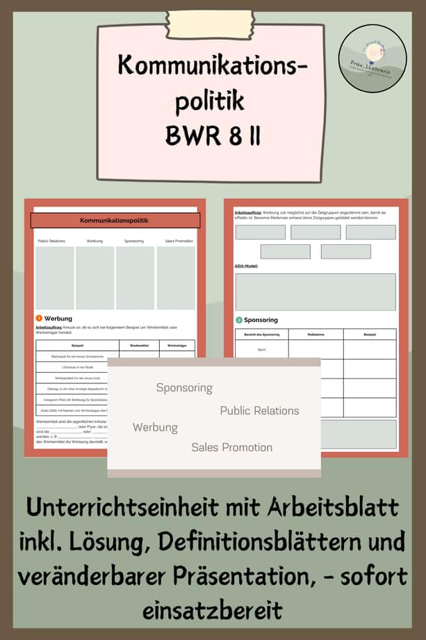 Vorschau – Kommunikationspolitik BWR 8 II – Seite 1