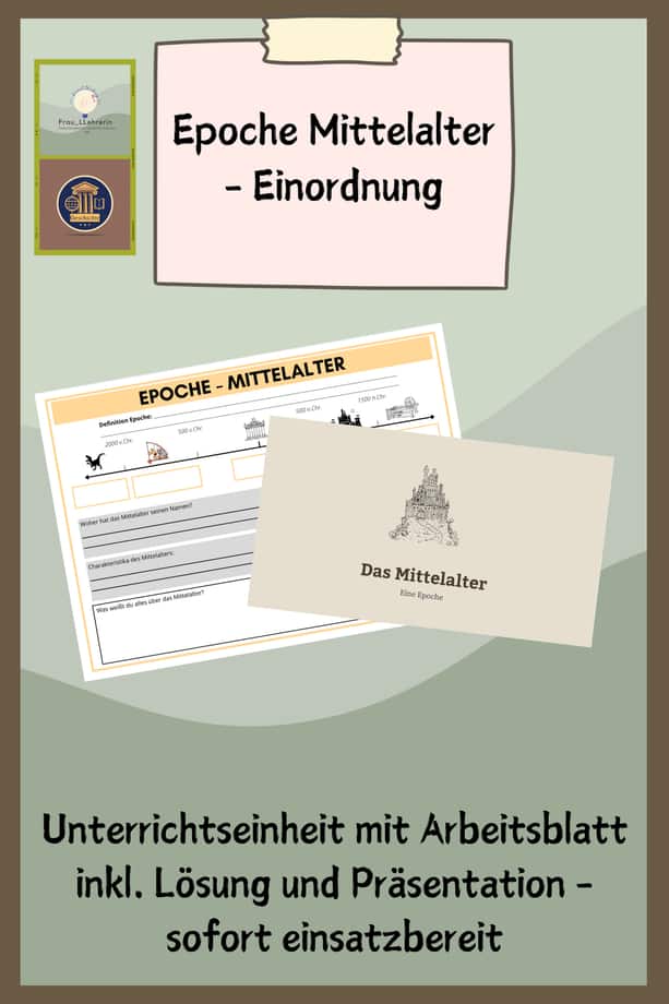 Vorschau – Mittelalter: zeitliche Einordnung | Unterrichtsmaterial – Seite 1