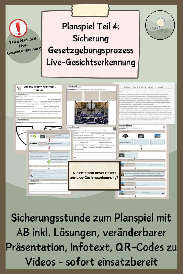 Vorschau – Gesetzgebung Planspiel | Teil 4: Sicherung – Seite 1