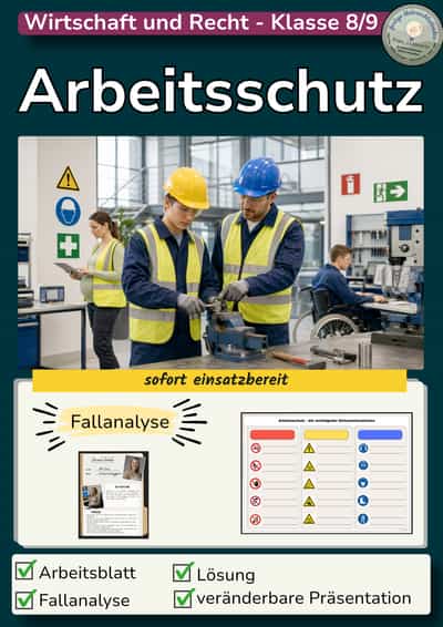 Cover – Arbeitsschutz: Sicherheitszeichen und Schutz besonderer Personengruppen