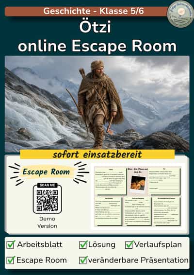 Cover – Ötzi | Online Escape Game