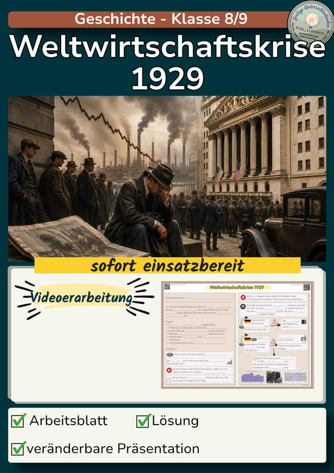 Vorschau – Weltwirtschaftskrise 1929 – Seite 1