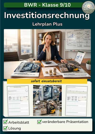 Cover – Investitionsrechnung BWR 9 II