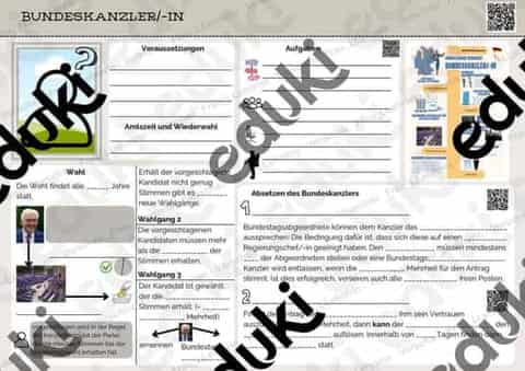 Vorschau - Stundenentwürfe - Bundeskanzler Deutschland #demokratiestärken - Seite 1
