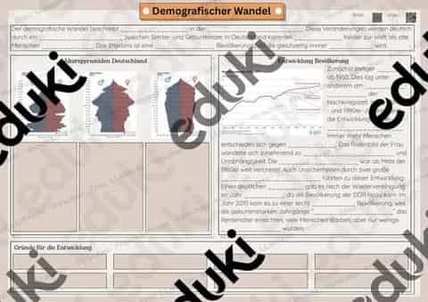 Vorschau - Stundenentwürfe - Demografischer Wandel in Deutschland - Seite 1