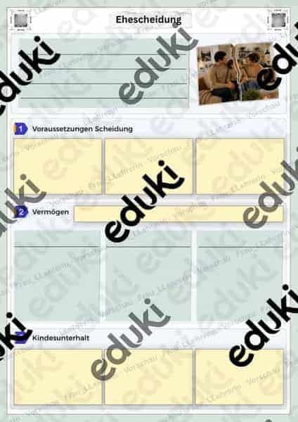 Vorschau - Stundenentwürfe - Ehescheidung - Seite 1