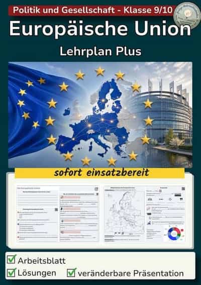 Vorschau - Stundenentwürfe - Europäische Union - Geschichte, Aufbau, Regelungen - Deckblatt