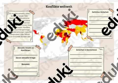 Vorschau - Stundenentwürfe - Konflikte weltweit - Sicherheit in einer unsicheren Welt - Seite 1