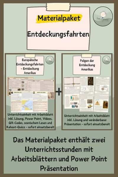 Vorschau - Stundenentwürfe - Materialpaket Entdeckungsfahrten - Deckblatt