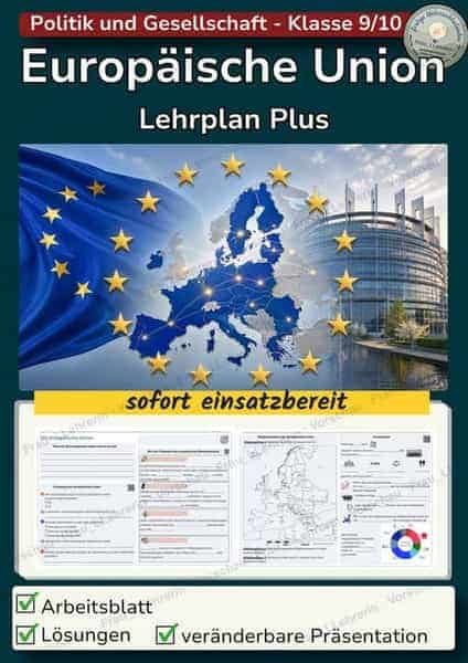 Vorschau - Stundenentwürfe - Materialpaket Europäische Union - Seite 1