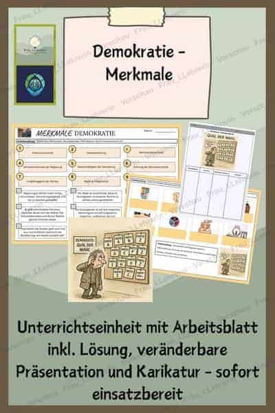 Vorschau - Stundenentwürfe - Materialpaket politische Systeme - Seite 1